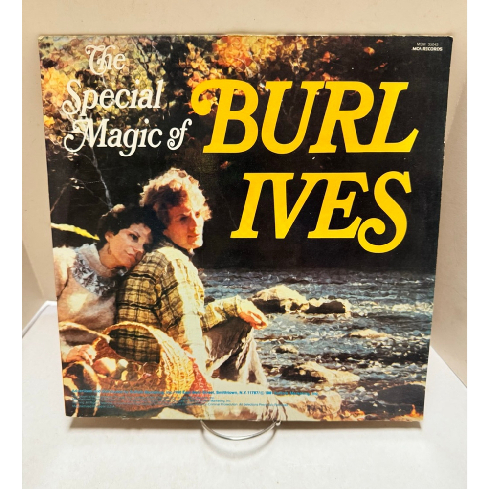 1981 SMI Vinyl Records The Special Magic of Burl Ives LP